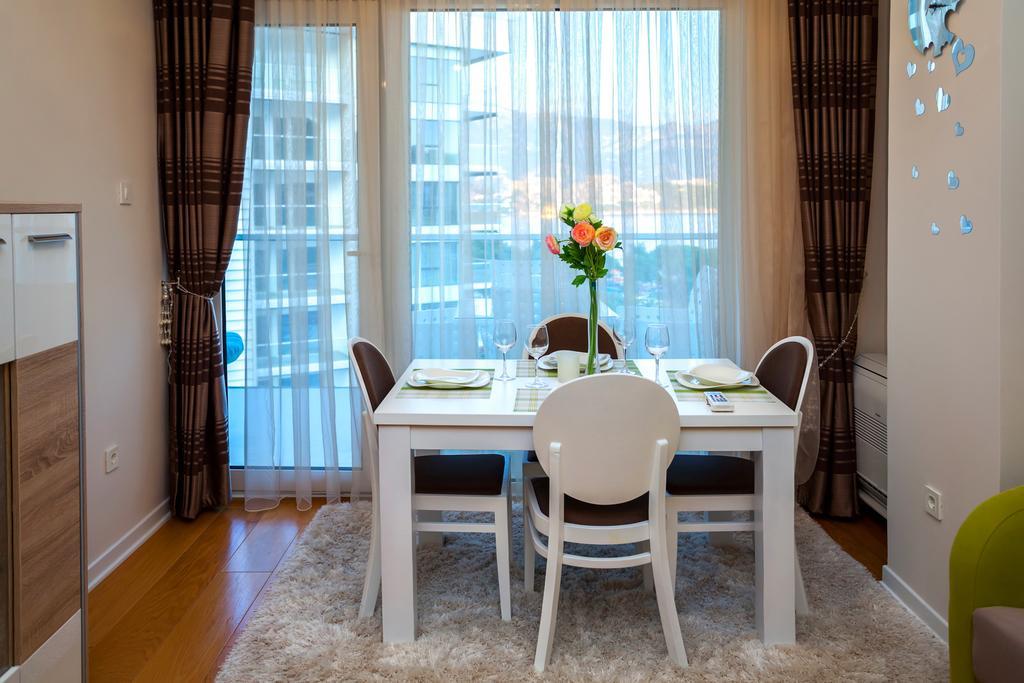 Luxury Apartment Anastasia Tre Canne Μπούντβα Δωμάτιο φωτογραφία